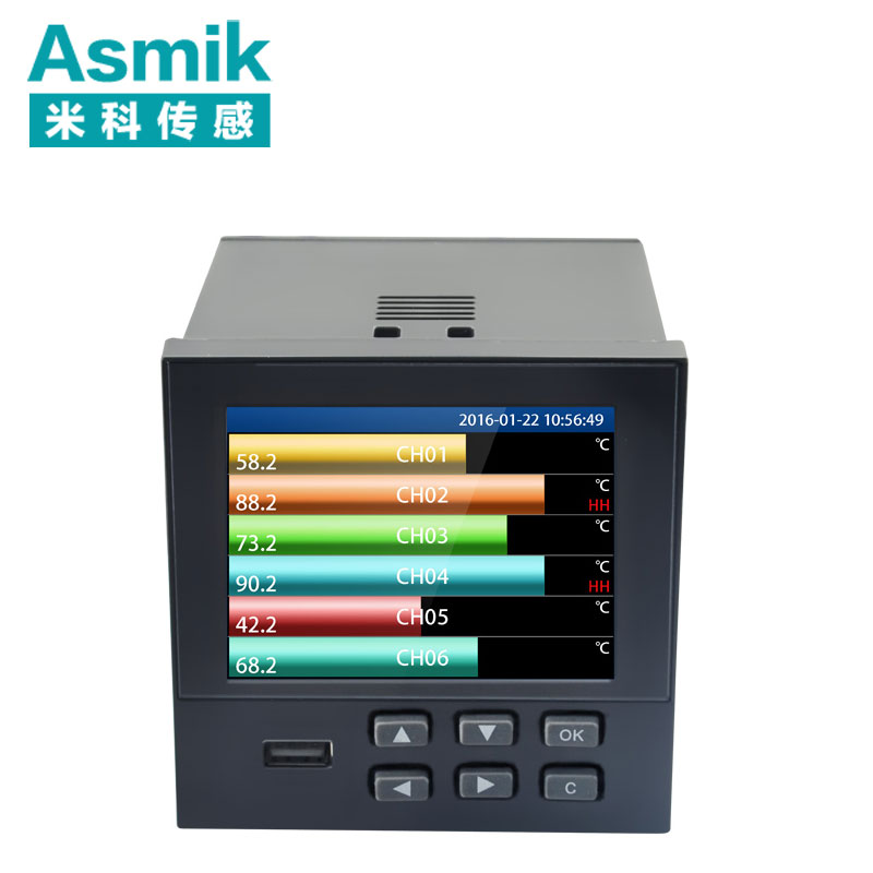 米科MIK-R9600彩屏無紙記錄儀